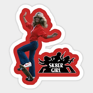 Sk8er Girl Sticker